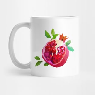 MINIMALIST POLYGON POMOGRANATE Mug